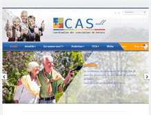 Tablet Screenshot of cas-seniors.be